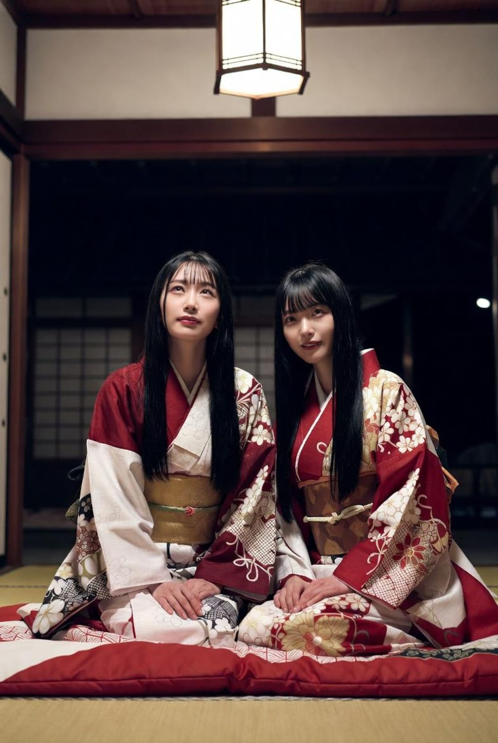 着物美人双子姉妹