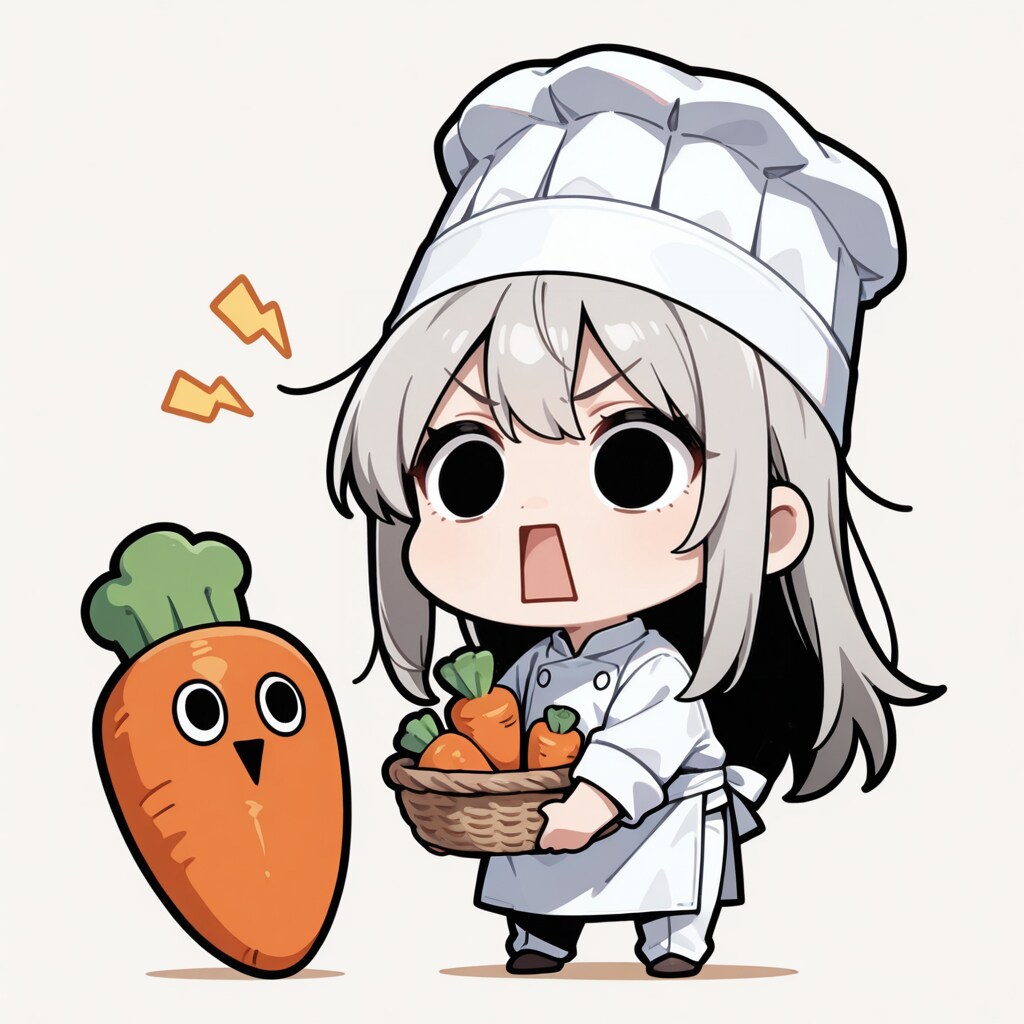 人参を準備するえらいこっちゃ嬢 | の人気AIイラスト・グラビア