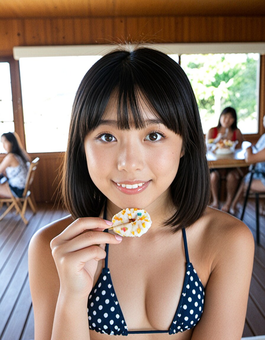 海を楽しむ美少女_73