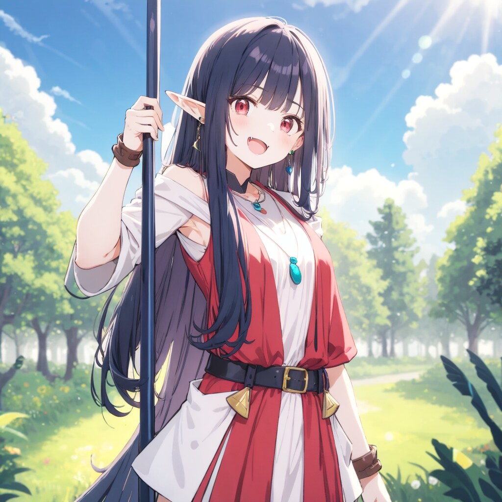 黒髪エルフさん | の人気AIイラスト・グラビア