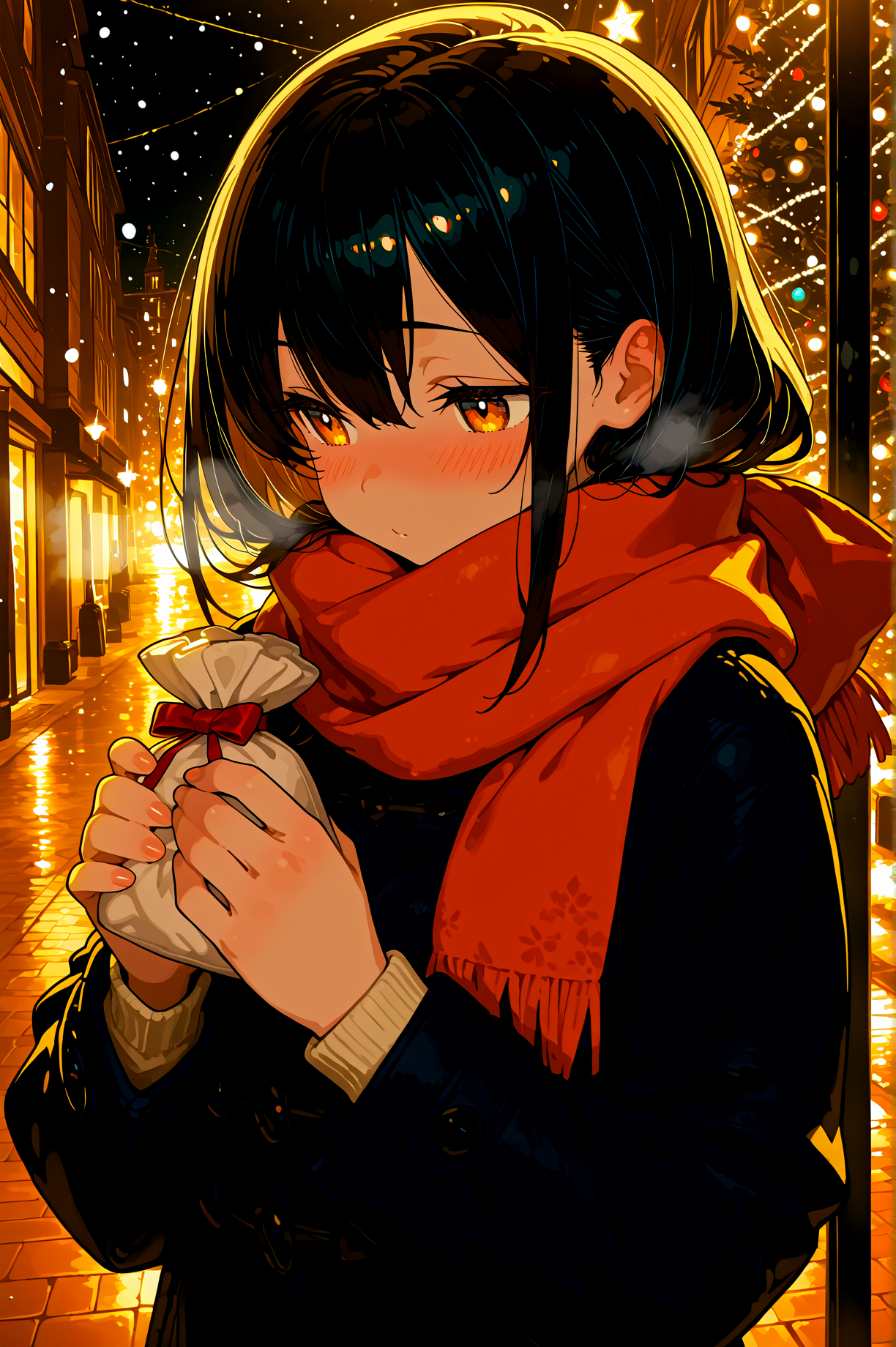 必ず今夜なら言えそうな気がした | の人気AIイラスト・グラビア