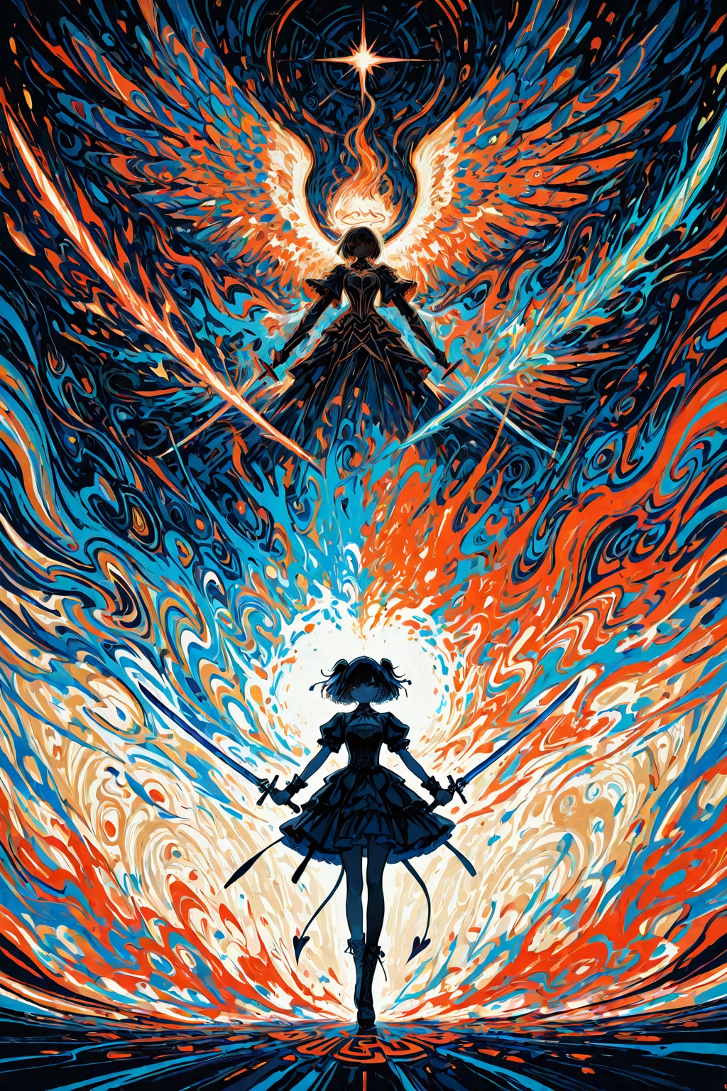 闇と光 | の人気AIイラスト・グラビア