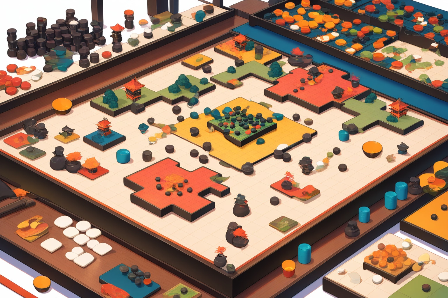 謎のボードゲーム | の人気AIイラスト・グラビア