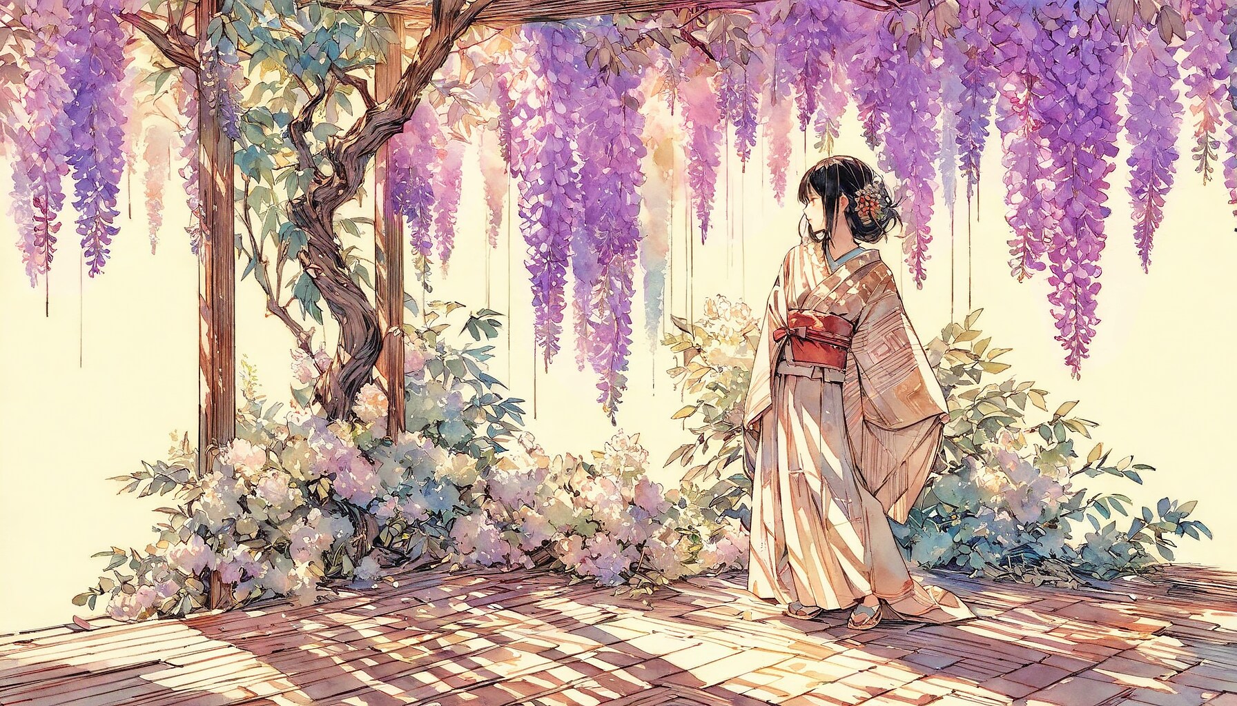 花と少女86