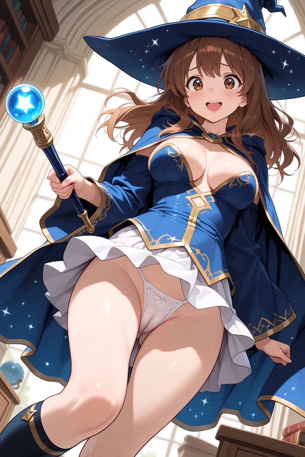 101000いいね感謝のマンスジ魔法使いパンチラ