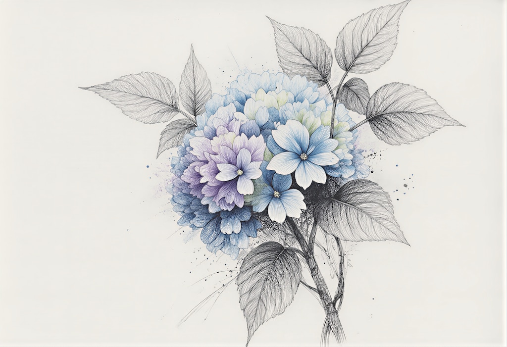 紫陽花