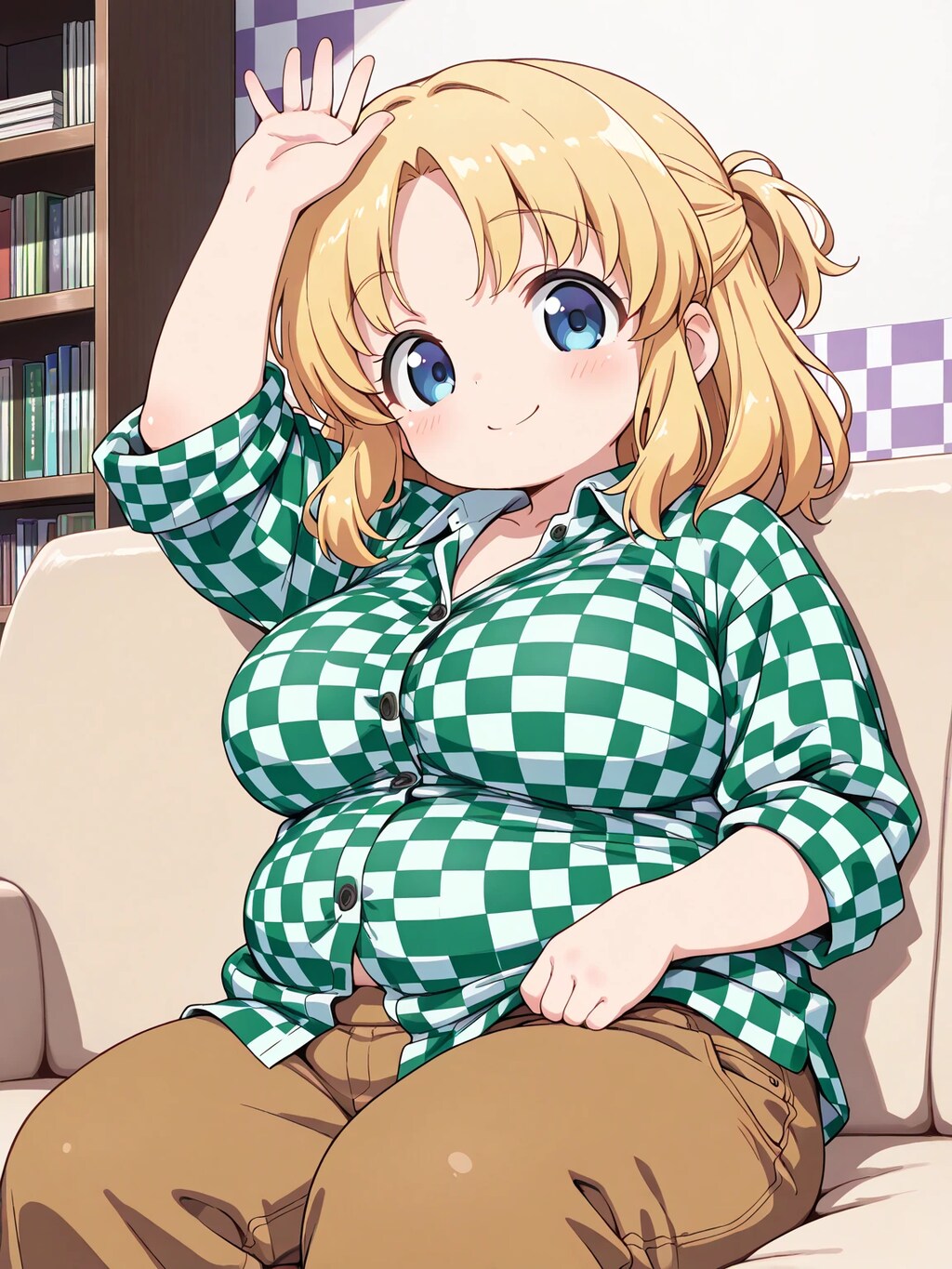 緑のシャツ？