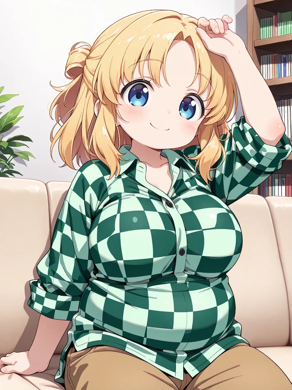 緑のシャツ？
