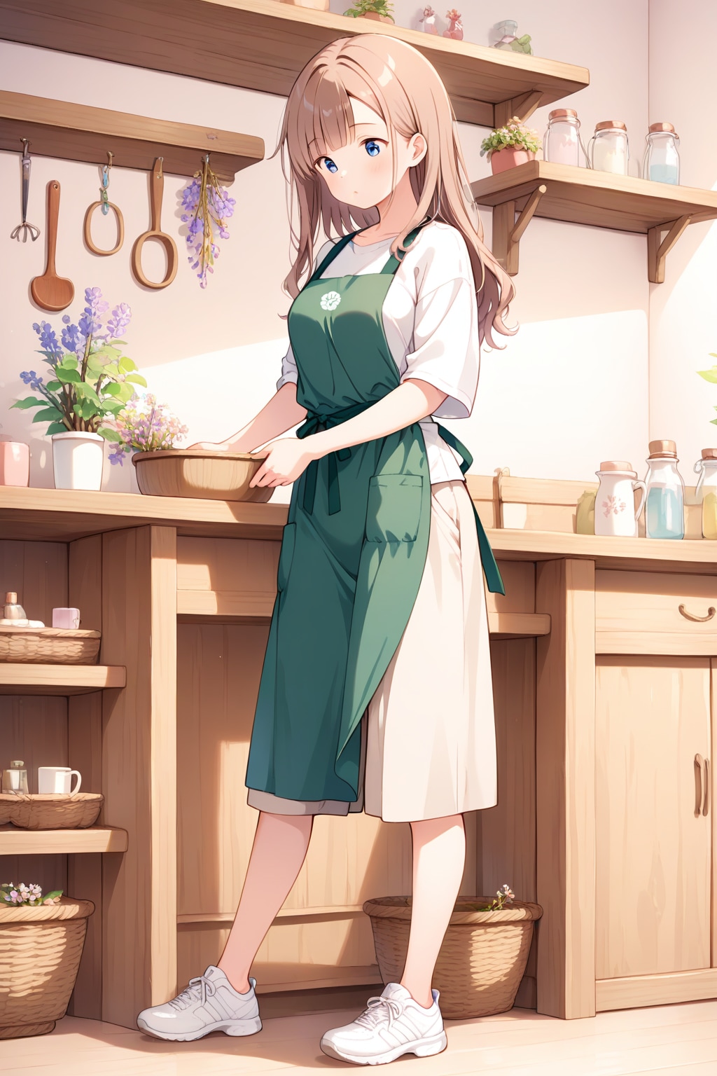 バイト中のせりか