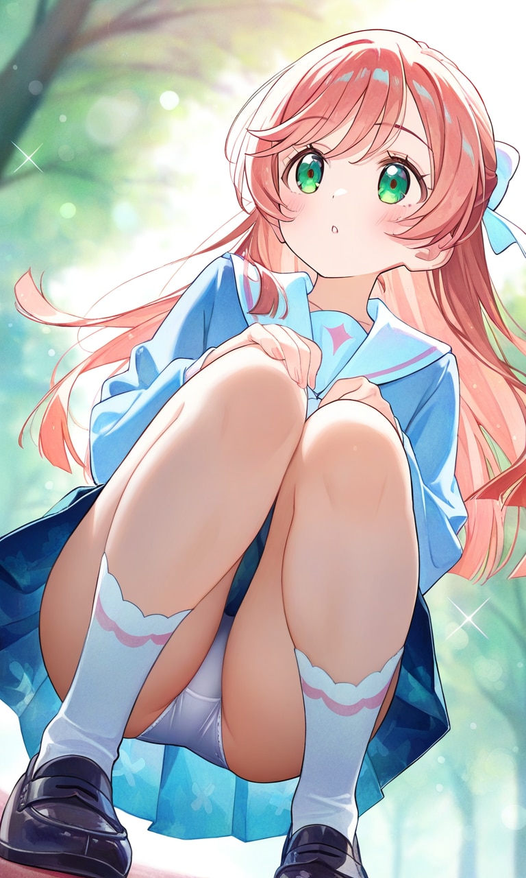 制服☘️虹ヶ丘ましろ。