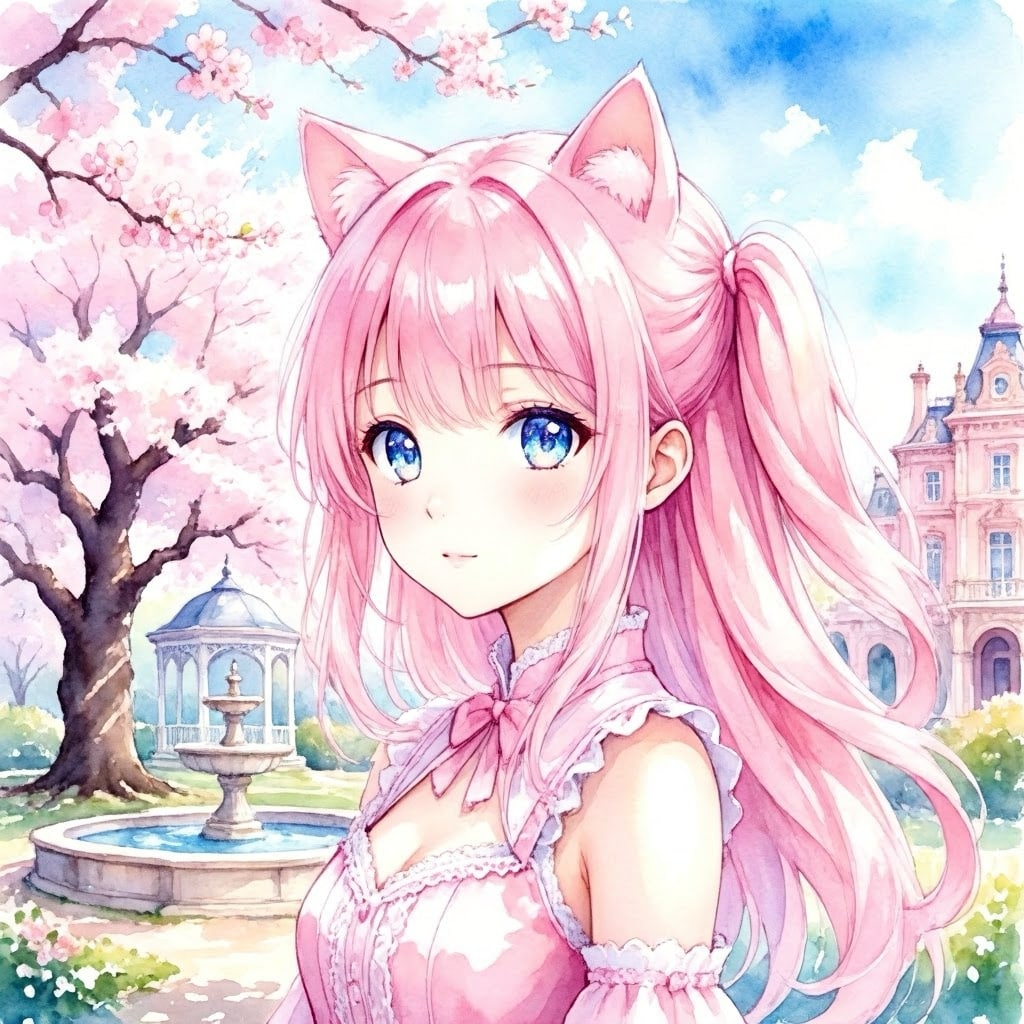 ECHIDNAちゃんツーサイドアップ | の人気AIイラスト・グラビア