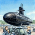 潜水艦展示場 2枚目