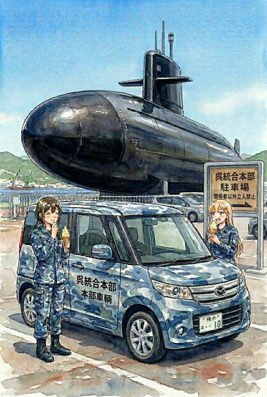 潜水艦展示場