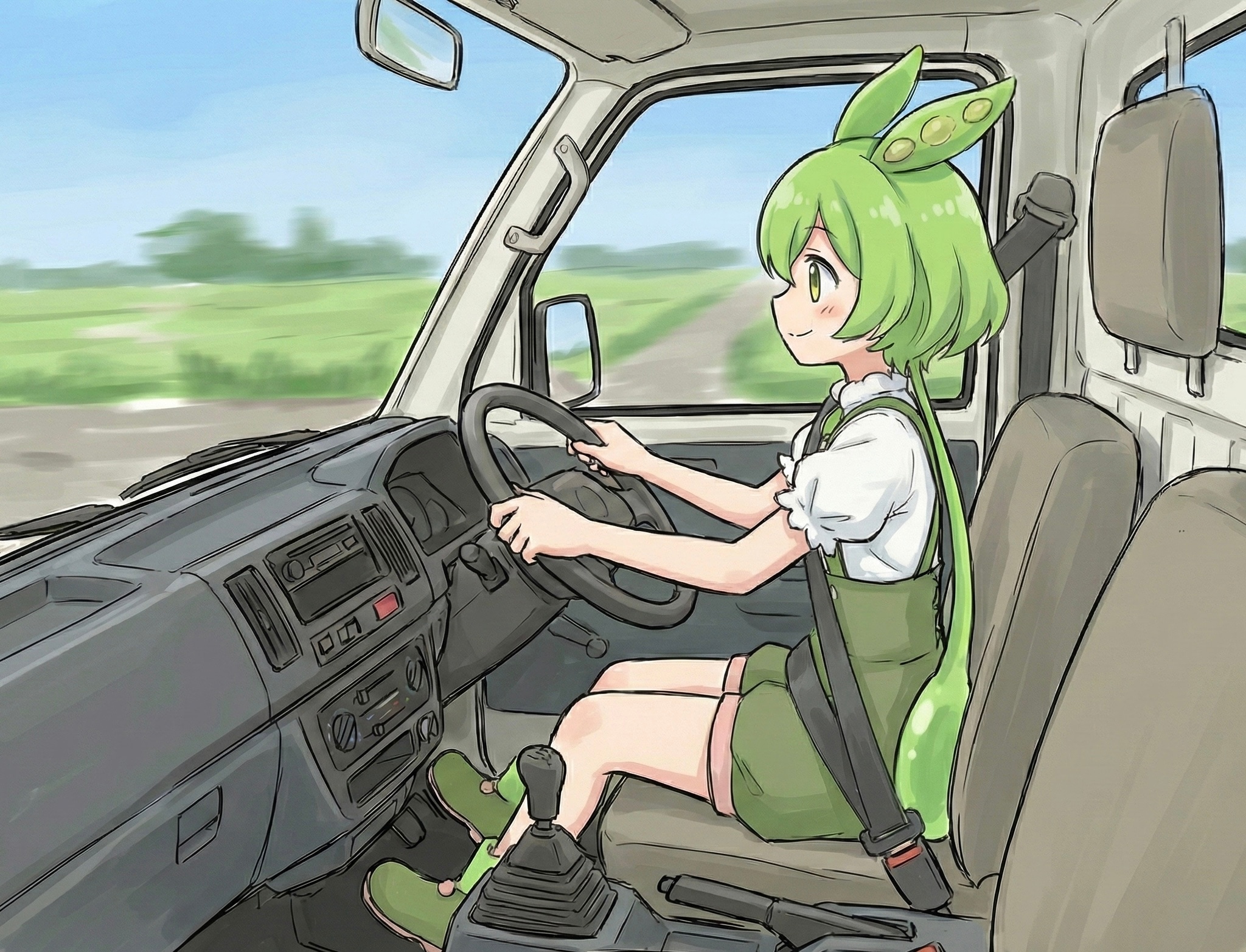 運転ずんだもん | の人気AIイラスト・グラビア