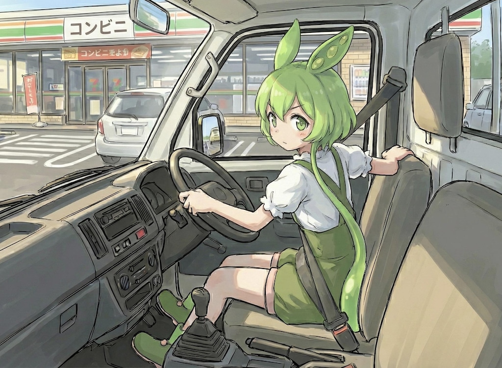 運転ずんだもん