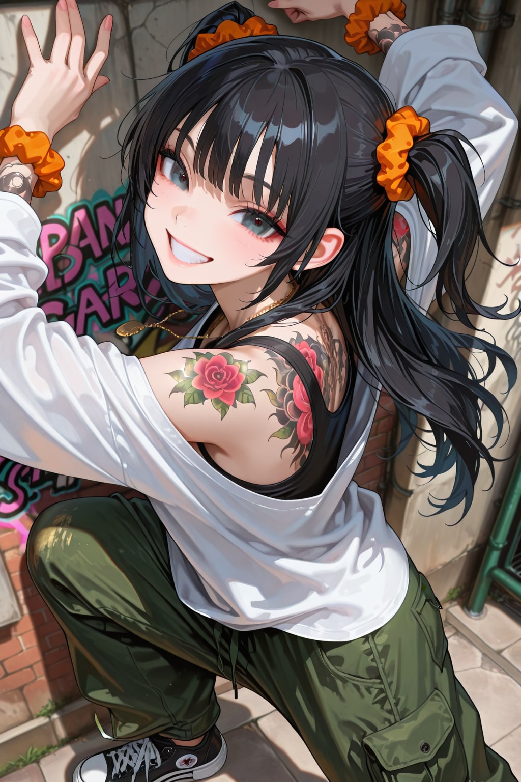 タンクトップ少女2