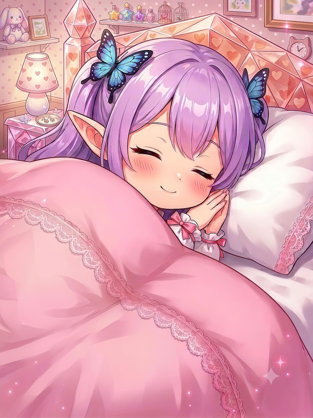 あした起きたらあそぼうね🩷