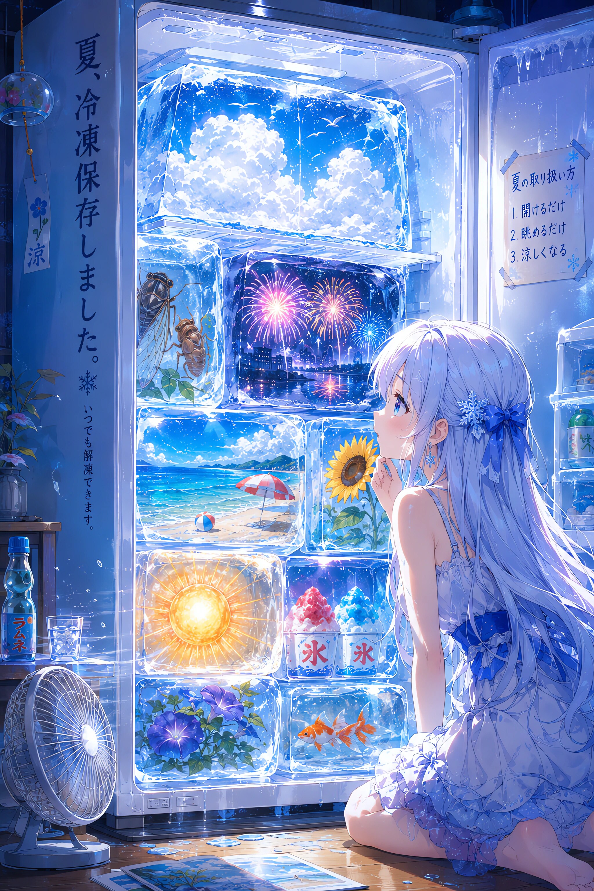 もう夏ごとかき氷にしちゃえ