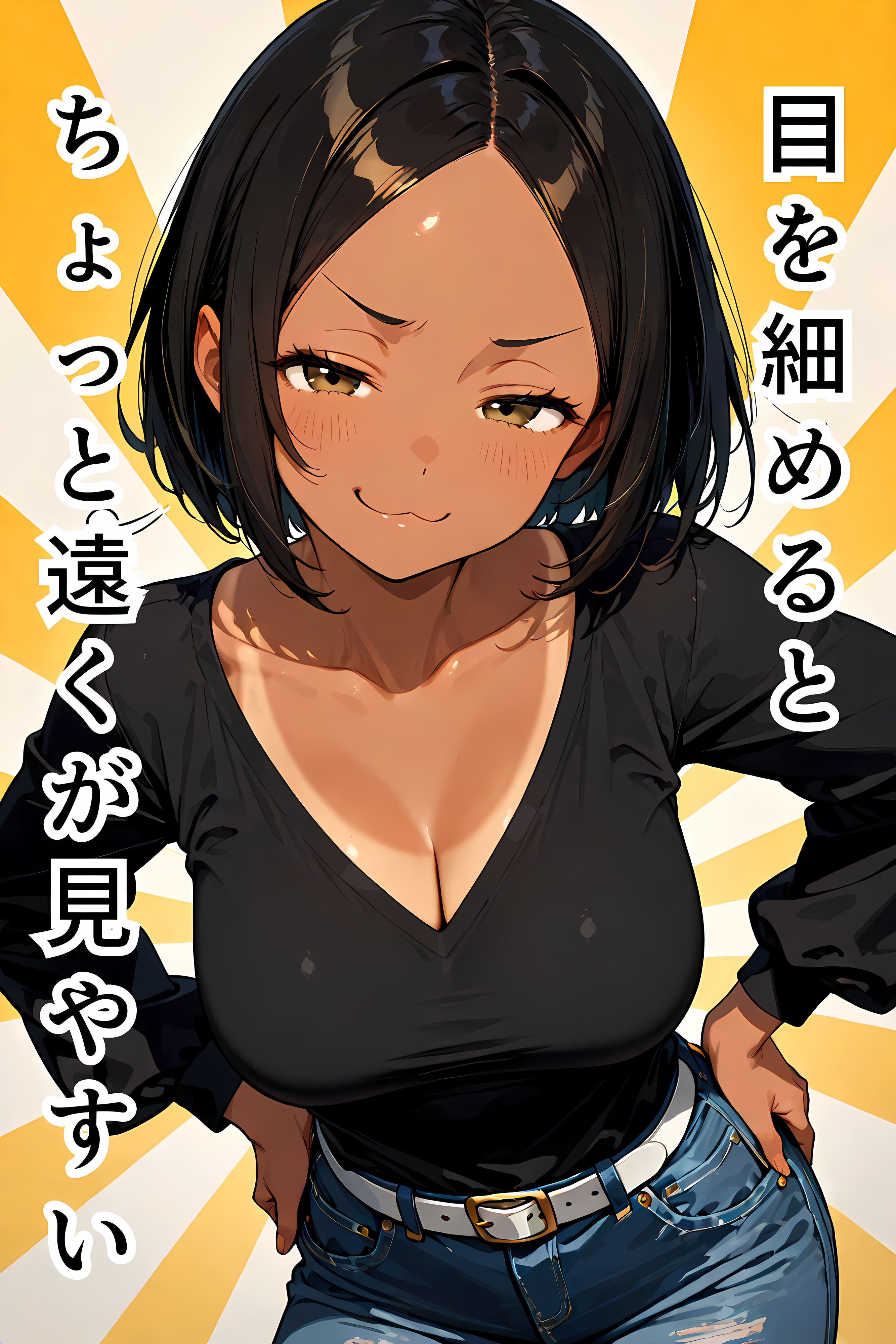 見える…見えるぞ…ッ！！