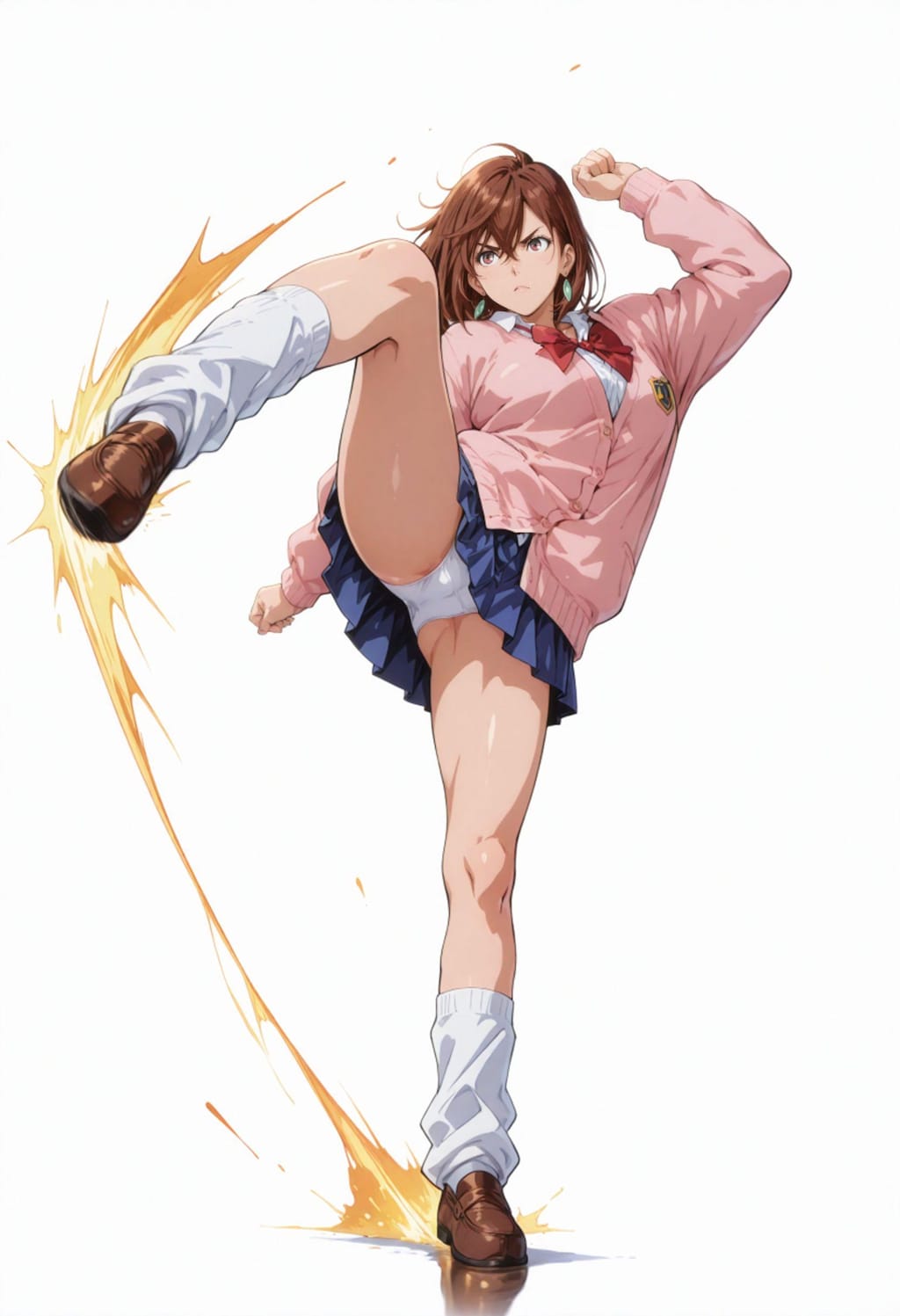 綾瀬桃さん① - 制服・下着