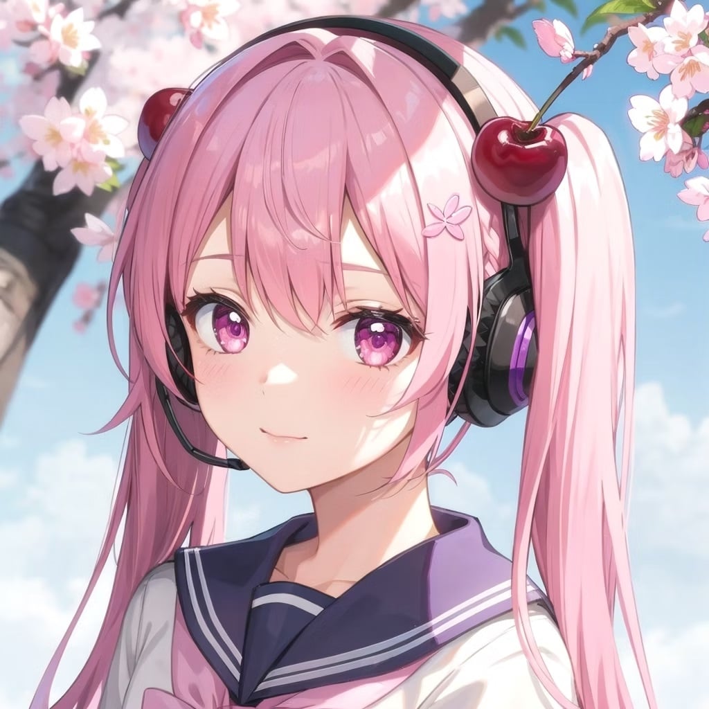 桜ミク🍒ヘッドショット | の人気AIイラスト・グラビア