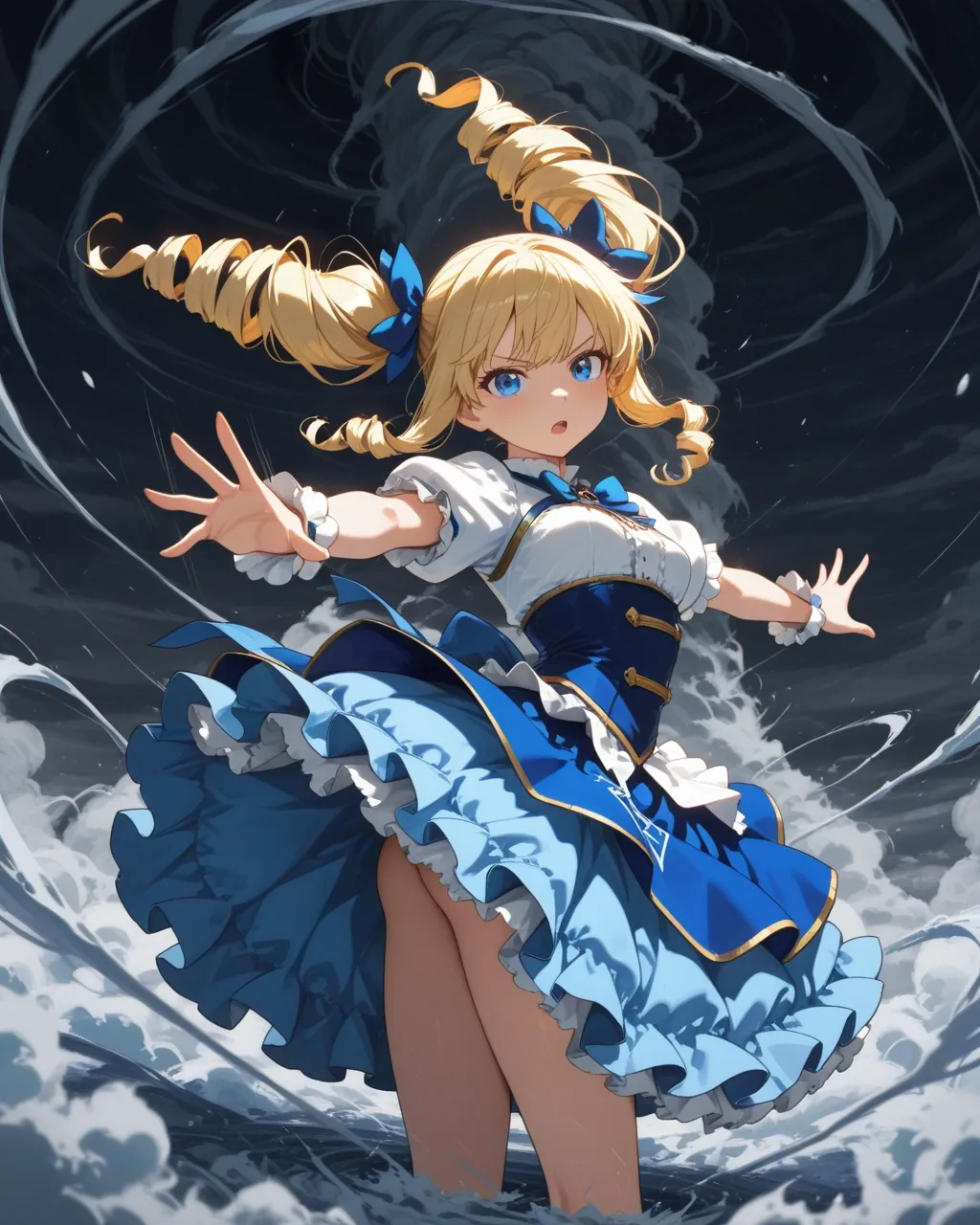 竜巻ですわー！