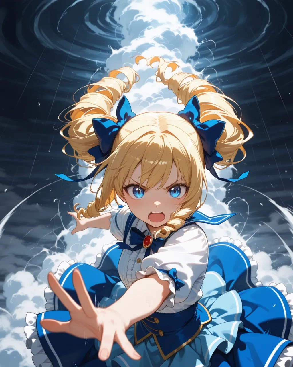 竜巻ですわー！