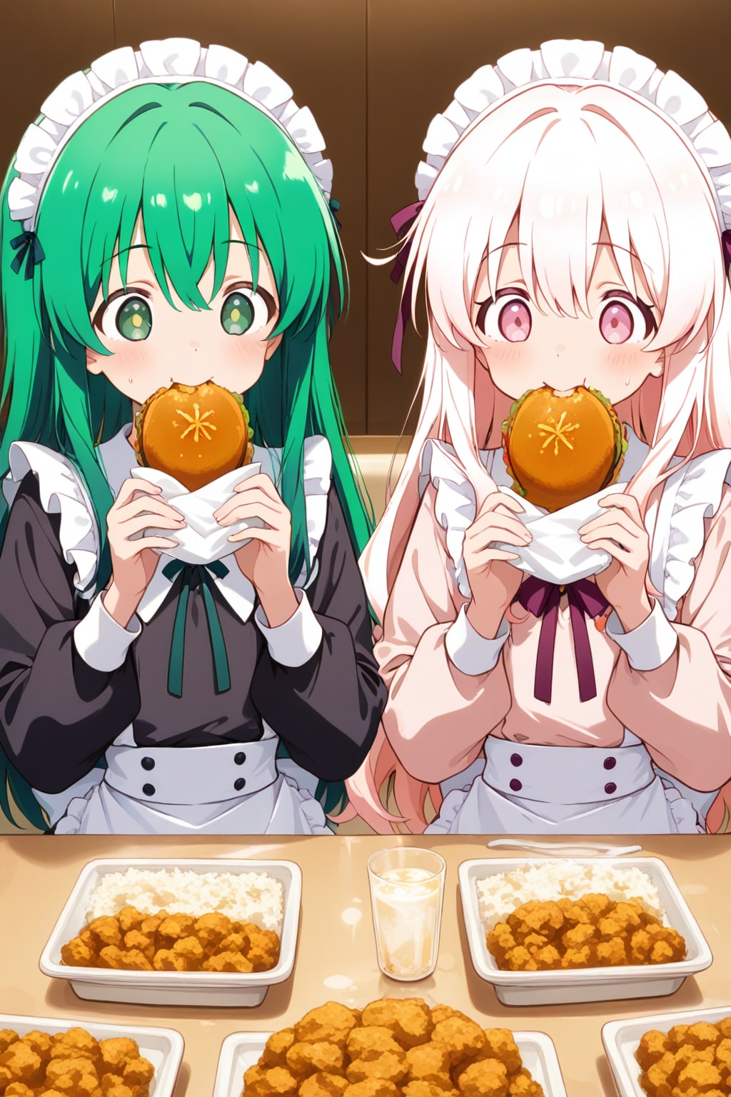 HARPYさんで　きの子ちゃんとたけの子ちゃん