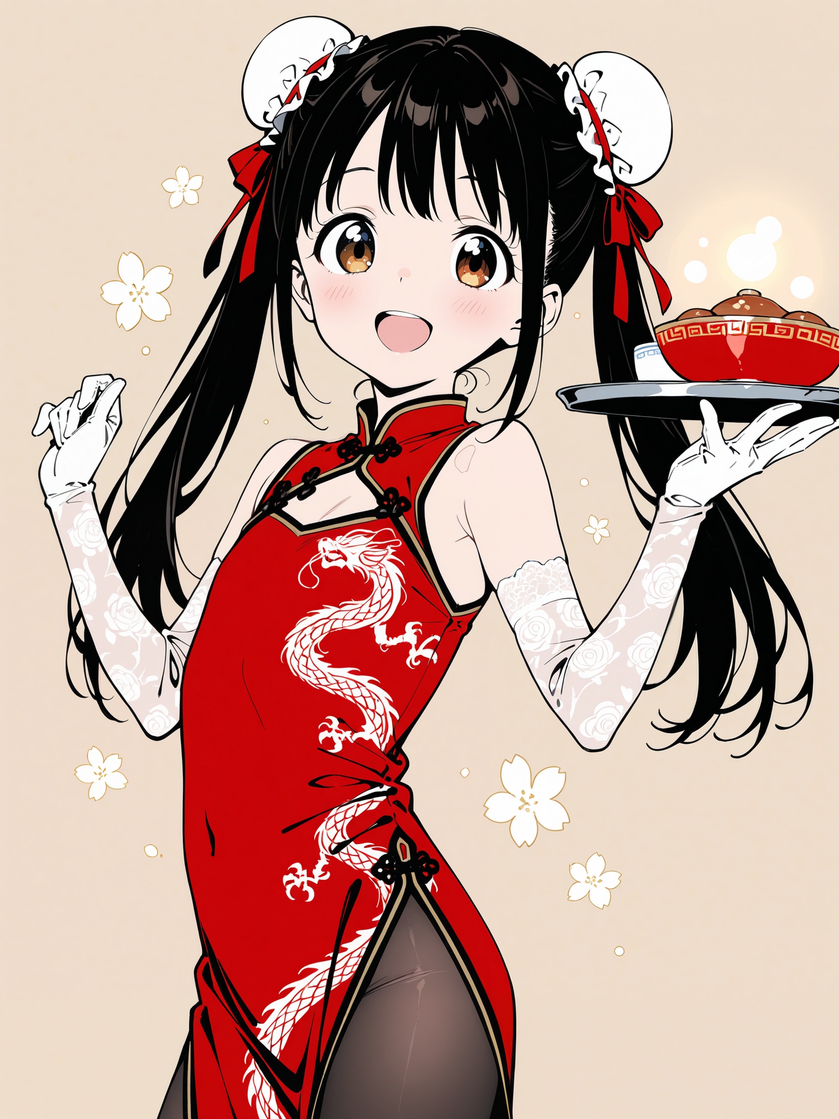 うちの料理は美味しいアルヨ！