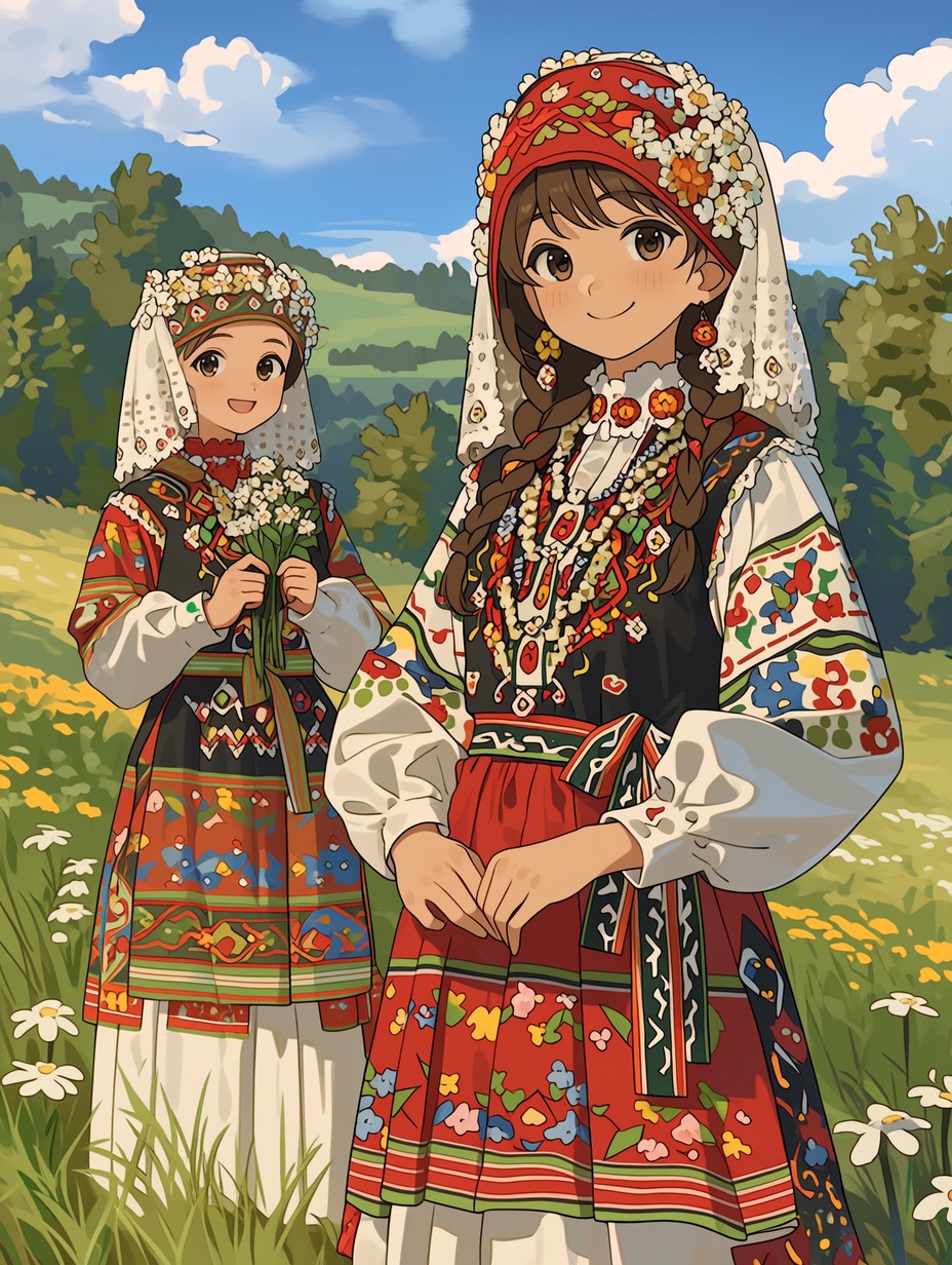 草原少女95 | の人気AIイラスト・グラビア