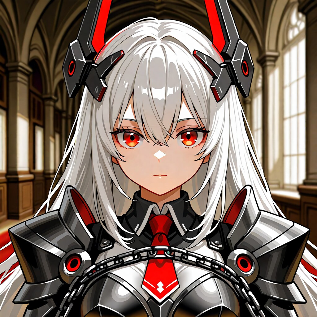 銀髪の戦士
