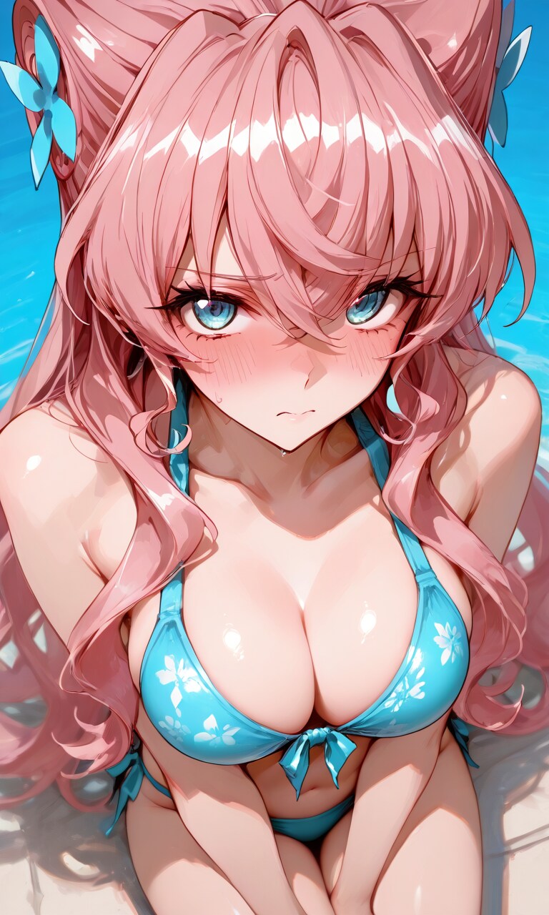 上目遣いなマリアさん