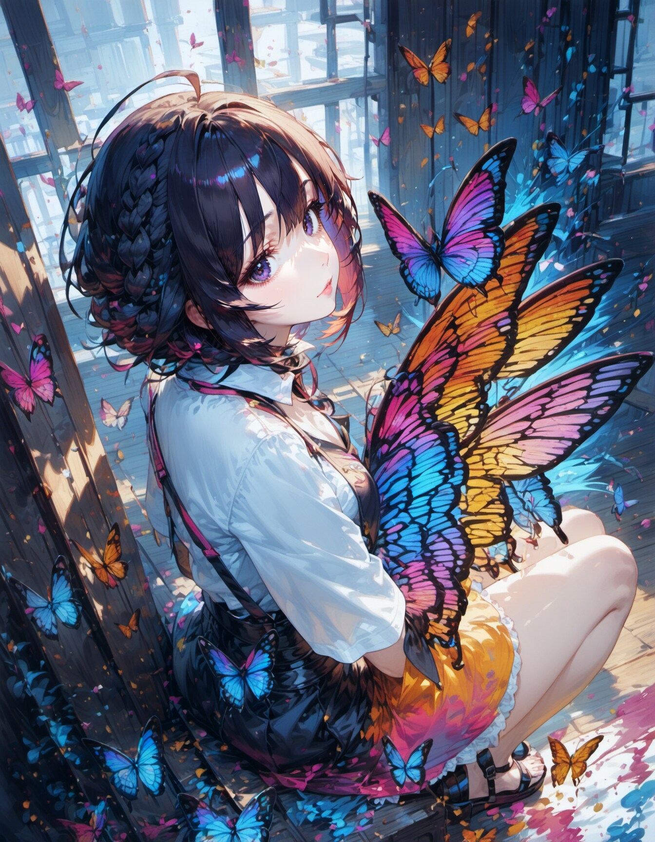 Butterfly Collector | の人気AIイラスト・グラビア
