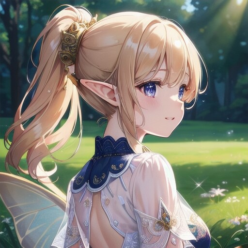 妖精のお散歩