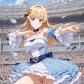 ステージでパンツを履き忘れたマリア・アンノバッジ― 3枚目