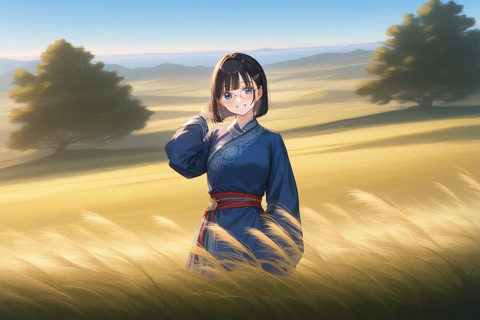 👓『「モンゴルに行ってきたこともあるんですよ〜地平線がずうっと続いてて……」