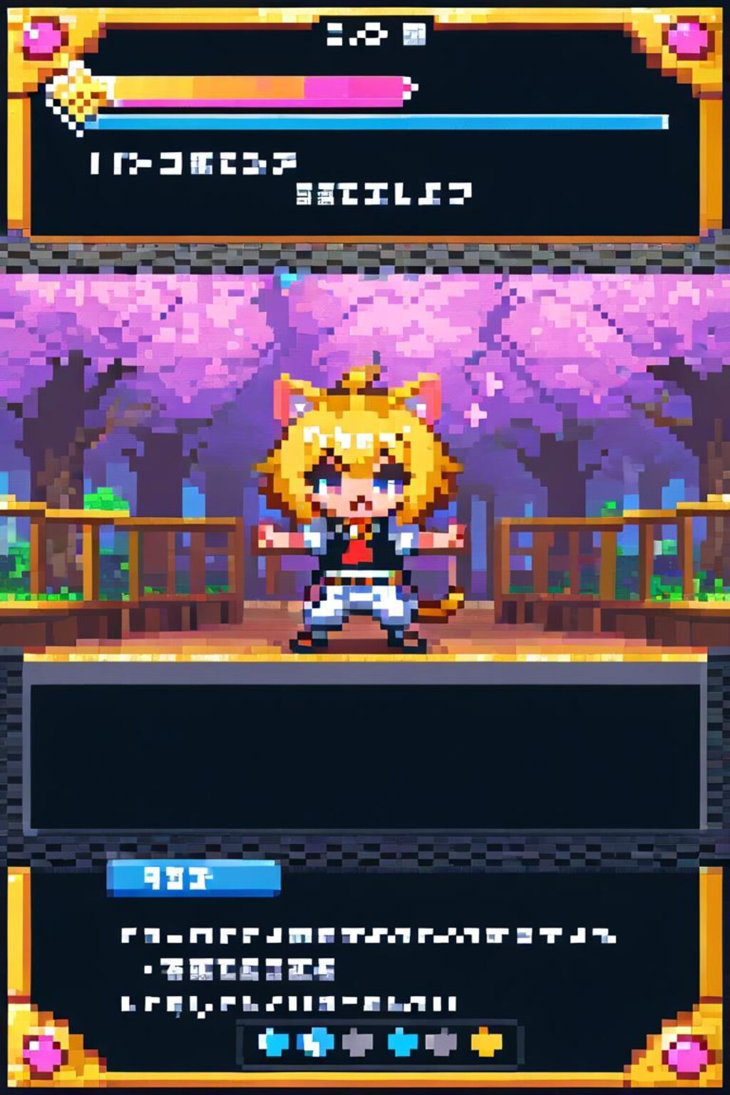 ドット絵　ゲーム画面2