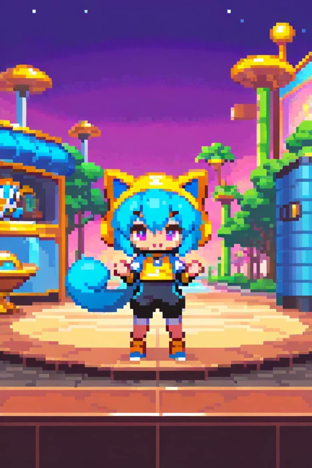 ドット絵　ゲーム画面2