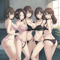 下着美女たち (その6) 5枚目
