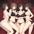 下着美女たち (その6) 4枚目