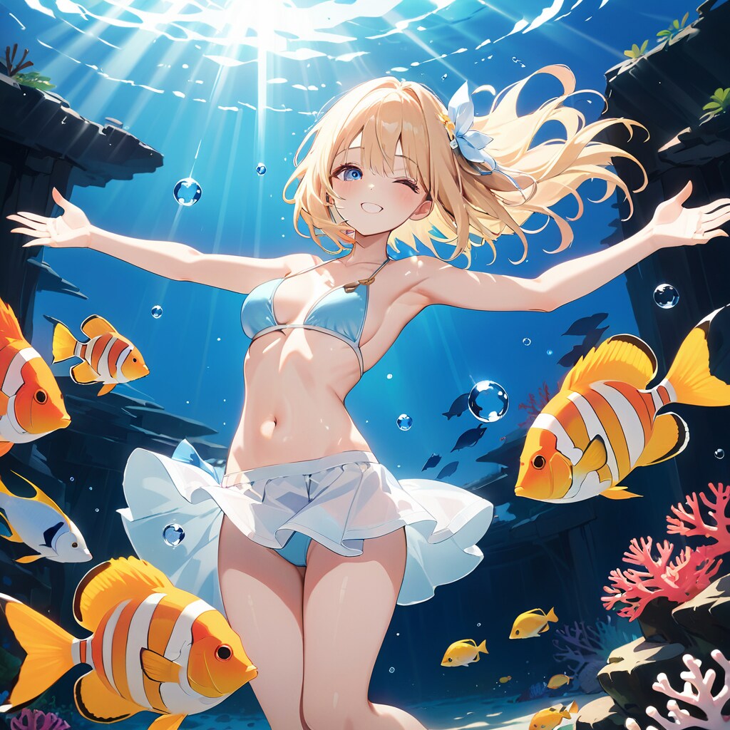 水中少女　EMERALD