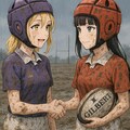 🏉泥まみれの女子ラグビー 152 2枚目