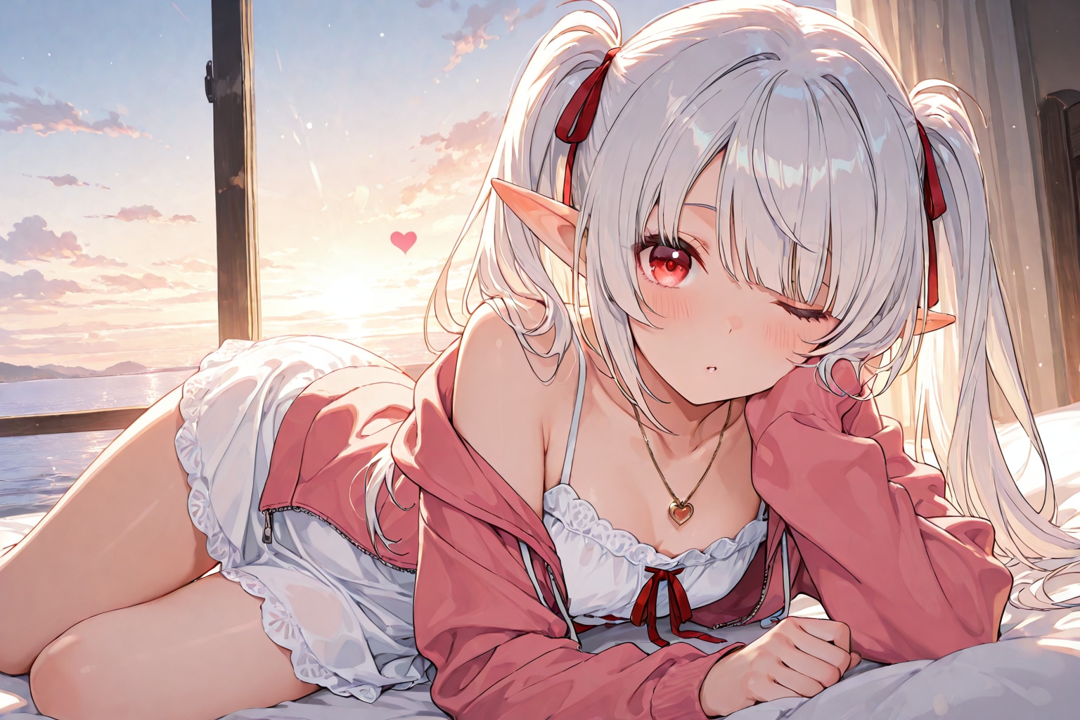 夏休み中のシロネさん