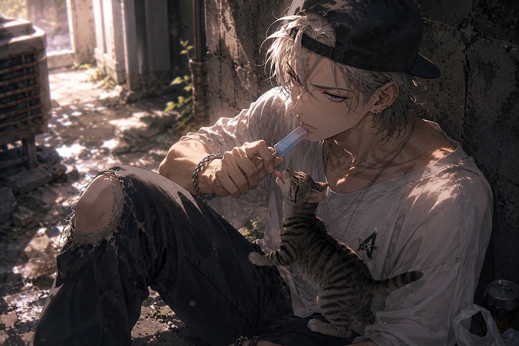 竜麻は、暑いのも猫も嫌いなはずだった。