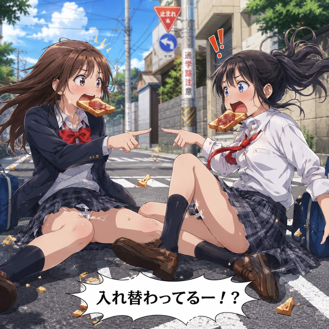 入れ替わってる!?