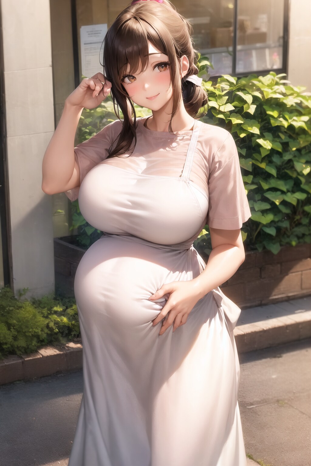 近所に住む優しい奥さん