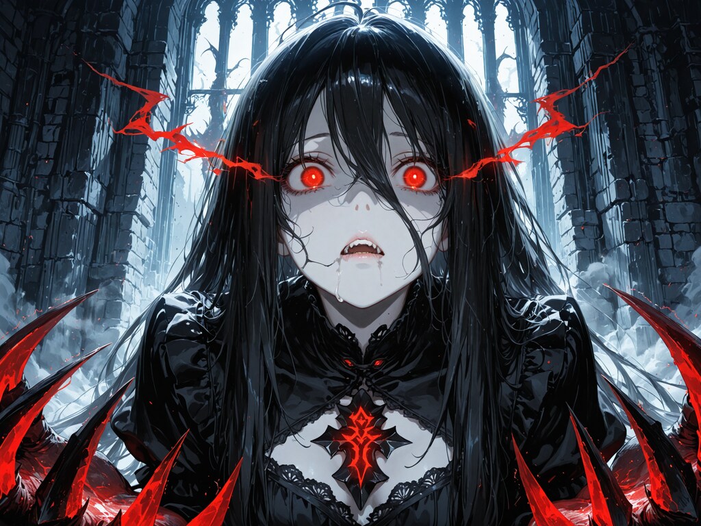 なんかホラーな絵