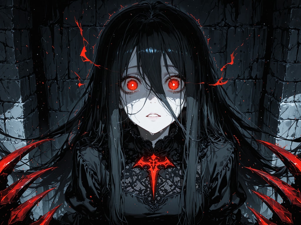 なんかホラーな絵