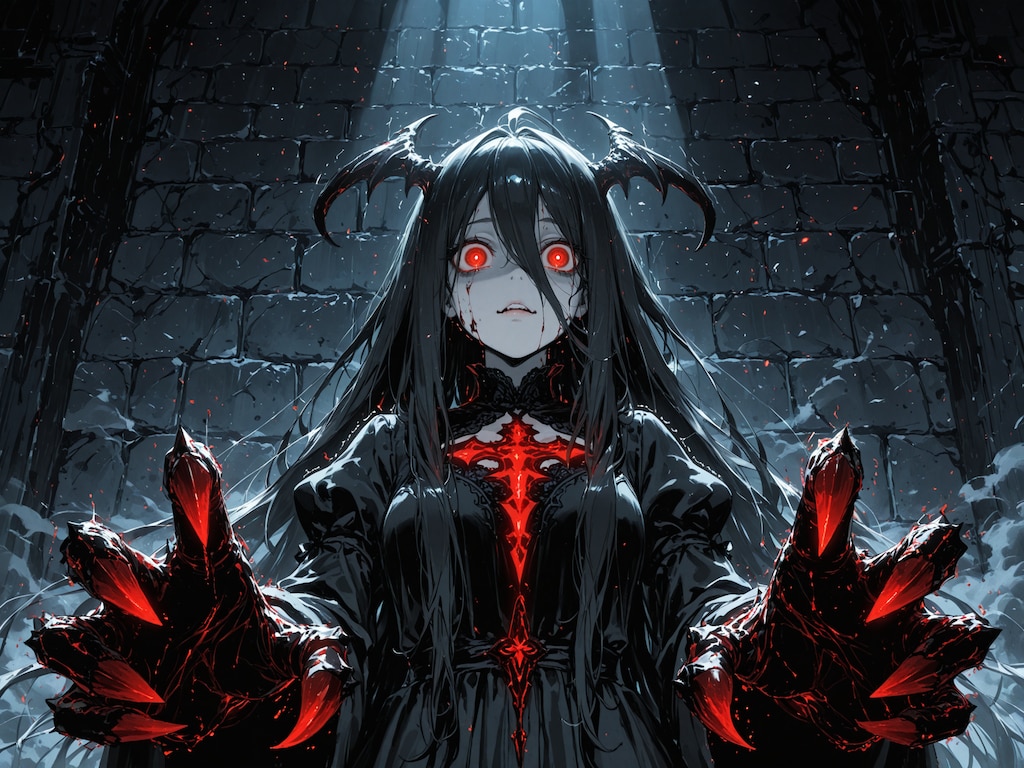 なんかホラーな絵