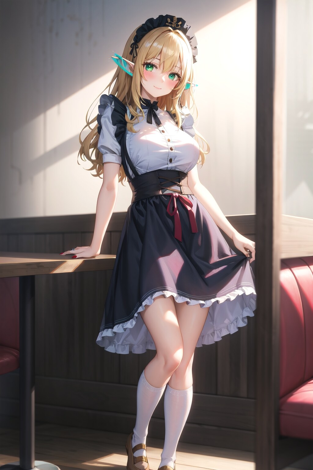 エルフのメイドさん企画作品です